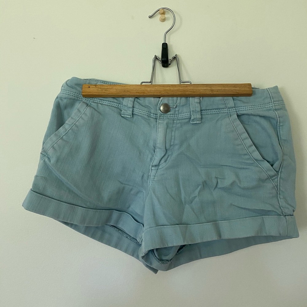 Forever 21 Light Blue Denin Shorts